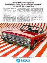 1967 Dodge Dart - Promotional Advertising Poster - $32.99