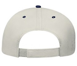 Vintage Style New Otto Blue Gray Hook Loop Hat Cap Adjustable Back Adult Wool - £6.45 GBP