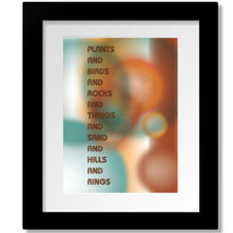 Horse With No Name by America - Song Lyric Rock Music Art Print Plaque o... - $361.71 MXN+