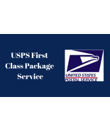 USPS First Class package upgrade with tracking number for standard listings - $4.19