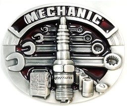 Mechanic Belt Buckle Metal BU15 - $9.95