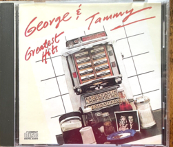 George &amp; Tammy: Greatest Hits by George Jones/Tammy Wynette (CD, Sep-1989, Epic) - £6.43 GBP