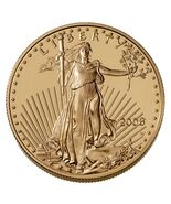 Moneta D&#39;Oro Proof Da 1 Oz. $50 Dollar Gold Eagle Del 2008-W Con Scatola... - €5.071,96 EUR