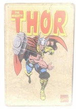 Marvel The Mighty Thor Comic Tin Metal Decor Wall Art Store Shop Man Cave Poster - £9.18 GBP