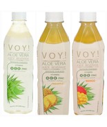 Voy ! Aloe Vera Juice Beverage Flavors To Choose 16.9 Oz. - £19.65 GBP