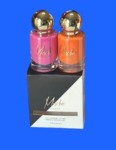 Mischo Beauty Nail Lacquer Duo in Love On Top &amp; XO NIB MSRP $37 - $24.74