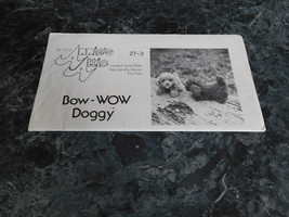 Annie&#39;s Attic Bow Wow Doggy 27-3 - $55.89 MXN