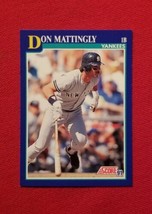 1991 Score Don Mattingly #23 New York Yankees Free Shipping - £1.39 GBP