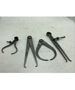 Lot of 4 VTG Union Tool Co, Orange Ma. Machinist 6&quot; Outside Caliper and ... - $366.69 MXN