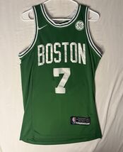 Nike Swingman Boston Celtics Jaylen Brown Jersey Men’s 44 Green NBA Bask... - $730.08 MXN