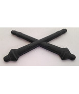 Field Artillery Cannons (1-3/8&quot;) Black US Army Military Hat Pin 14869 - $10.98