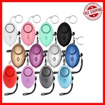 12 Pack Compact 140DB Personal Alarms with LED - Ideal for All Ages &amp; Ac... - $63.04