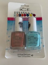 Double Pack Pure Ice Nail Polish - Party Time &amp; High Five 0.5 oz ea. #411 - £23.16 GBP