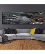 Nurburgring Circuit Track Car Racing Print wall poster canvas - $240.92 MXN+