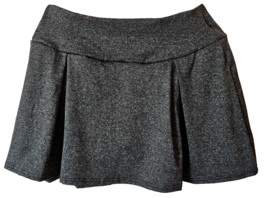 Unbranded Womens Skorts Skirt + Shorts Size L Heather Gray Polyester Spandex NEW - £9.38 GBP