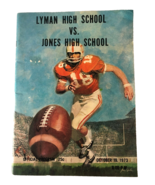 Vintage Lyman vs. Jones High School Orlando Official Football Program 19... - £14.16 GBP