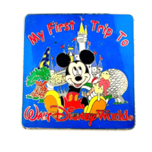My First Trip To Walt Disney World  Mickey in Disney Pin Official Pin Trading 03 - £10.19 GBP