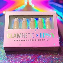 GLAMNETIC Glamnetic x IPSY Reusable Press-On Nails - LILAC SKY 29.5 g Ne... - £15.73 GBP