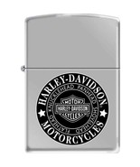 Zippo Lighter - Harley Davidson Knucklehead Brushed Chrome - 852603 - $40.28 CAD