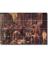 Nicholas Poussin Historical Painting Ceramic Tile Mural BTZ06804 - $328.24 CAD+