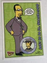 The Simpsons Trading Card 2001 Inkworks #27 Joey Jo Jo Shabbaddoo - £1.54 GBP