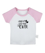 I Woke Up This Cute Funny T shirt Newborn Baby T-shirt Infant Graphic Te... - £8.24 GBP+