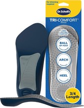Dr. Scholl&#39;s Comfort Tri-Comfort Insoles for Men, 1 Pair, Size 8-14 - $16.00