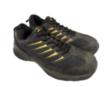 DAKOTA Men&#39;s Alum Toe Comp Plate 3619 Quad Comfort Work Shoes Black/Yell... - £30.36 GBP