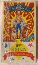 Ringling Bros. Barnum &amp; Bailey Circus 119th Edition Video Program VHS Tape 1989 - £9.94 GBP