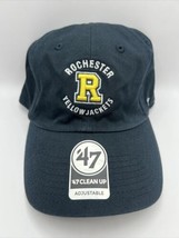 NWT University Of Rochester Yellow Jackets Strapback Dad Hat OSFM ‘47 Brand - £23.85 GBP