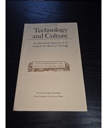 Technology &amp; Culture International Quarterly Society History 1995 Biblio... - €17,07 EUR