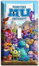 Monsters Inc University Mike Sully Single Light Switch Cover Kids Room Decor Art - £8.16 GBP