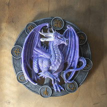 Samhain Drake Hallows Eve Wheel of The Year Sabbats Of The Dragon Wall Decor - £47.95 GBP