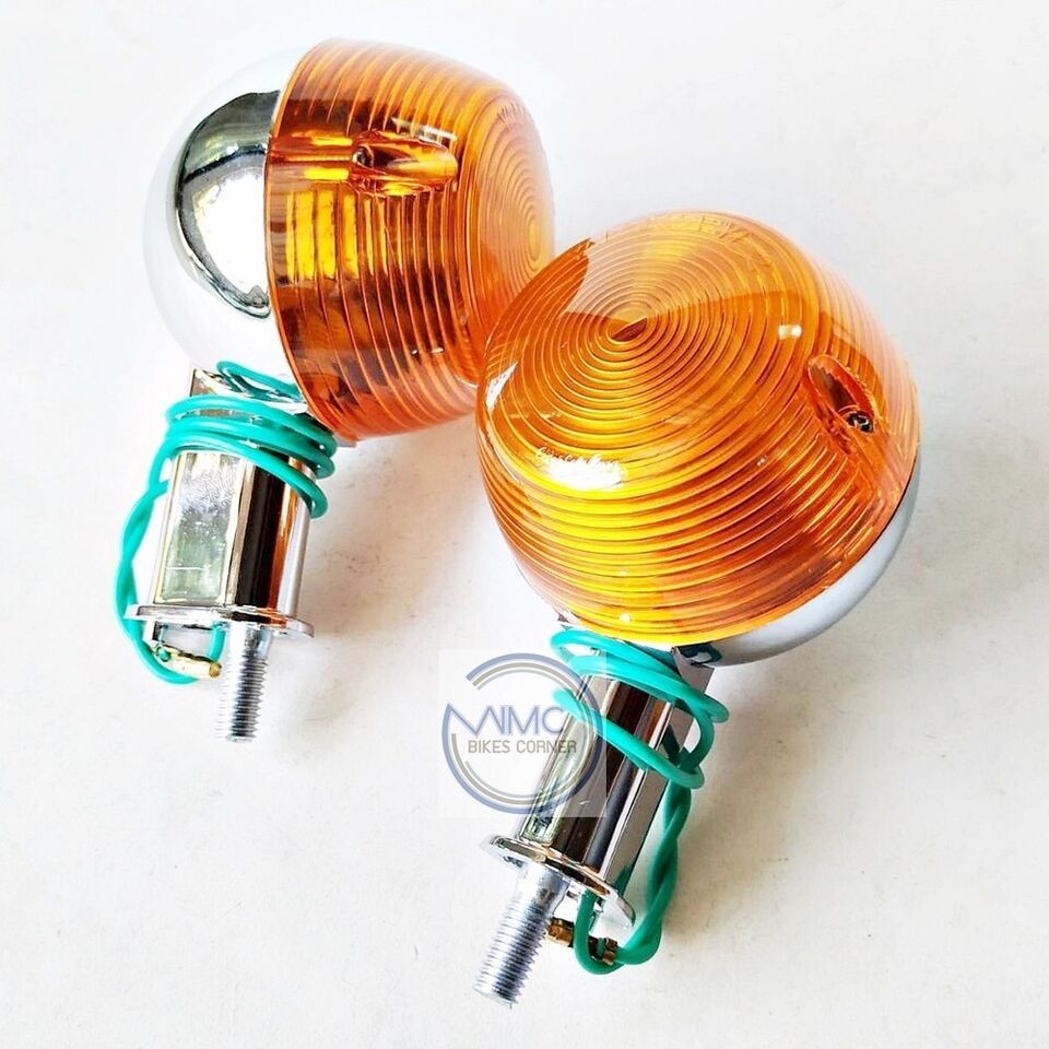 2x REAR WINKER TURN SIGNAL 6V. FOR YAMAHA YL1 YL2 YL3 YG1 YGS1 YG5 DS5 D... - $8.81