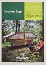 1969 Print Ad Starcraft Stardust Pop Up Tent Campers Built in Heat Goshe... - $20.44