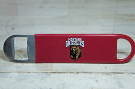 Grizzlies Griz Bear Football  Long Neck Bottle Opener University of Mont... - £5.65 GBP