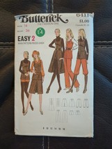 BUTTERICK 6411 Miss Jumper Top Skirt Pants Knickers Shorts Sew Pattern U... - £18.91 GBP