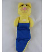 Purr-tenders Sock-Ems Cat Blue and Yellow Vintage 1987 Burger King - £3.86 GBP