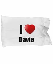 Davie Pillowcase I Love City Lover Pride Funny Gift Idea for Bed Body Pi... - $21.75