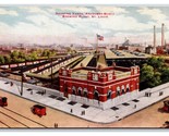 Annheuser Busch Plant Yards St Louis Missouri MO UNP DB Postcard P20 - £3.59 GBP