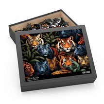 Personalised/Non-Personalised Puzzle, Tiger, awd-314, (120, 252, 500-Piece) - £19.94 GBP+