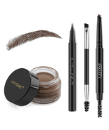 Eyebrow Stamp Pencil Kit for Eyebrows Makeup, with Waterproof Eyebrow Pe... - $15.19