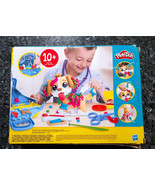 Play-Doh Veterinary Vet Playset Puppy Doctor w/ Stethoscope  &amp; Carry Case - £11.99 GBP