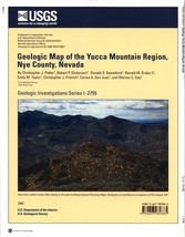 USGS Geologic Map: Yucca Mountain Region, Nevada - $16.89