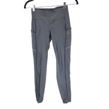 Lululemon Womens Speed Up Tight Metallic 28&quot; Heathered Black Gray Size 4 - £45.57 GBP