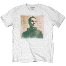 White Liam Gallagher Monochrome Official Tee T-Shirt Mens Unisex - £25.18 GBP