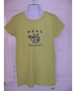 LIFE IS GOOD Green Mane Squeeze Short Sleeve Shirt Size L Girl&#39;s EUC - €17,70 EUR