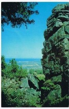 Ontario Postcard Collingwood Ekarenniondi Great Rock That Stands Alone - £2.32 GBP