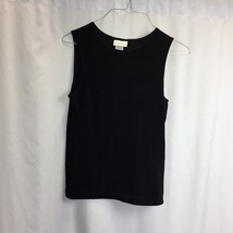 TAPEMEASURE S Small Sleeveless Blouse Black Woman&#39;s - $13.07