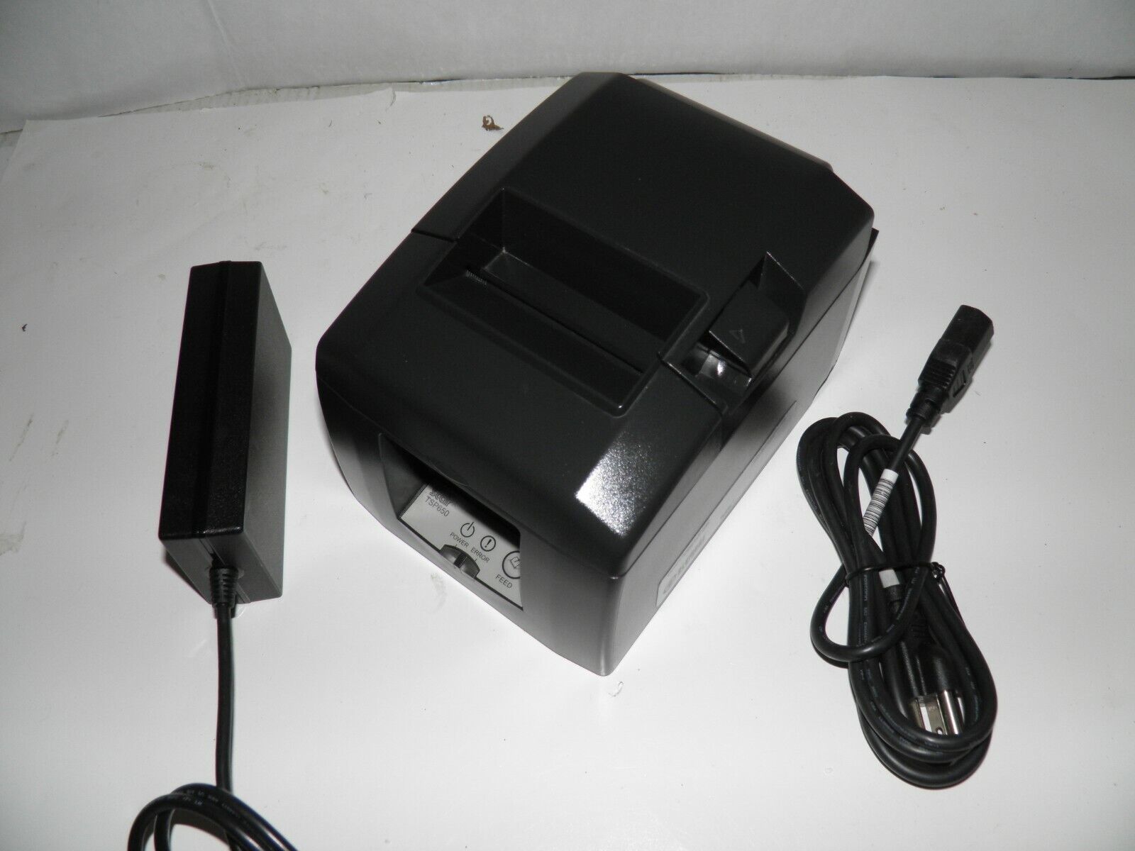 Star TSP650 Thermal POS Receipt Printer Serial with Power Supply Model 654D - $125.98